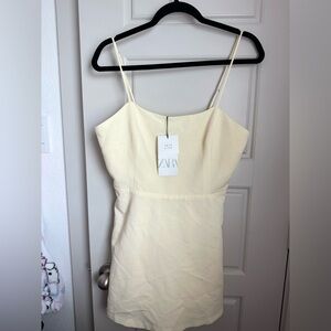 Yellow Romper (ZARA)